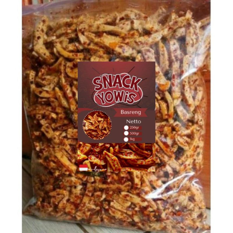 

basreng pedas daun jeruk ukuran 500gram