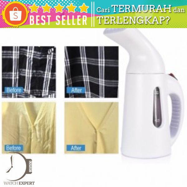 WOXOYOZO Setrika Uap Handheld Garment Steamer 120ml - HDL-7010 - White