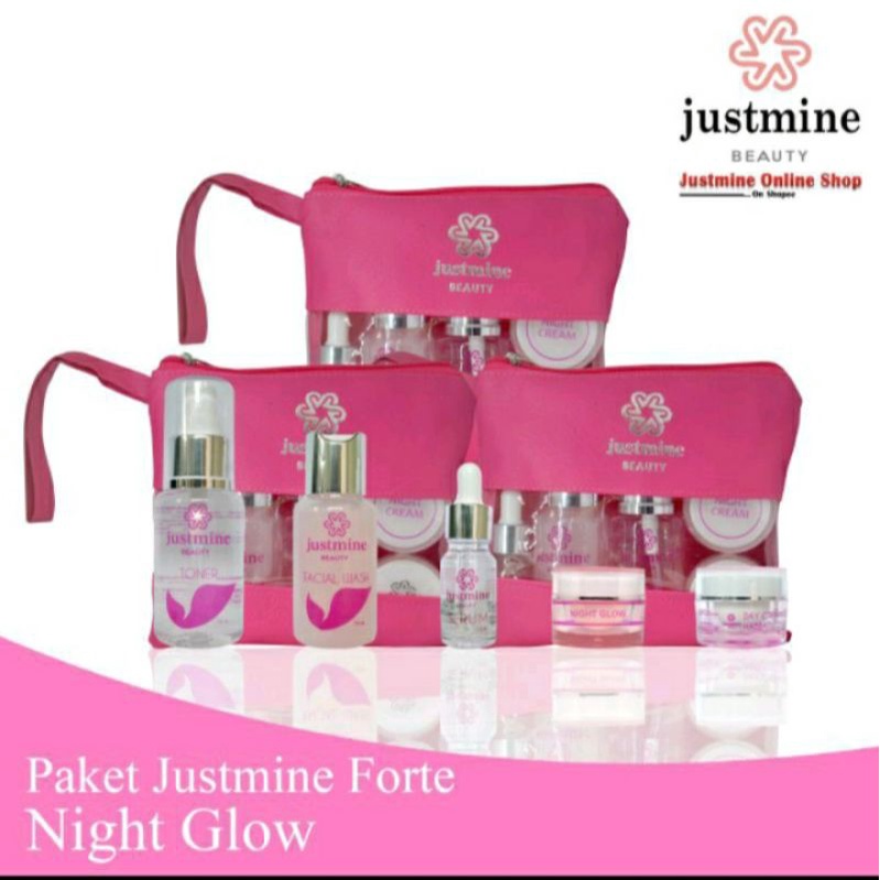 JUSTMINE Glowing Beauty Skincare (BPOM RESMI)