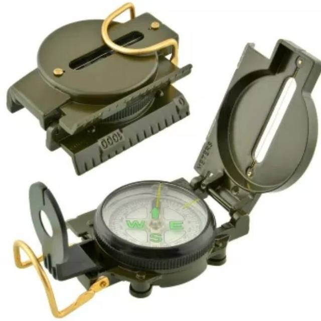 KOMPAS BIDIK / KOMPAS LENSATIK / KOMPAS PENUNJUK ARAH MATA ANGIN