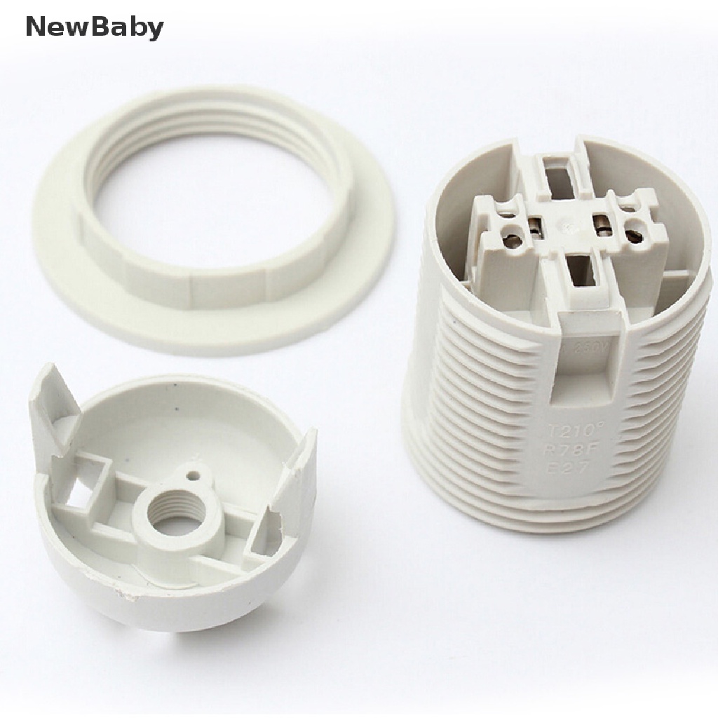 New Socket Dudukan Lampu Bohlam ES E27 M10 Model Ulir