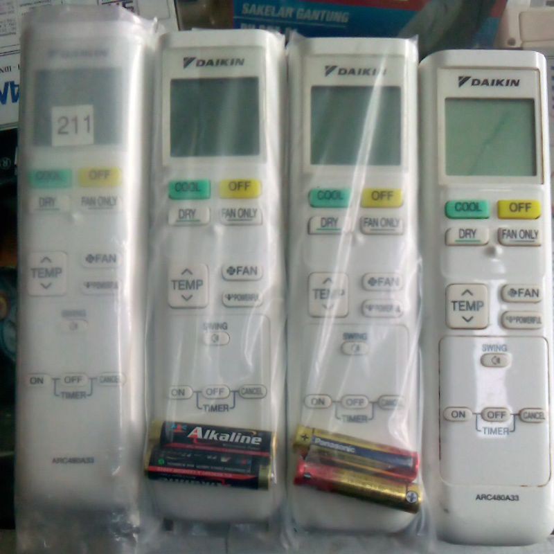Remot AC Daikin