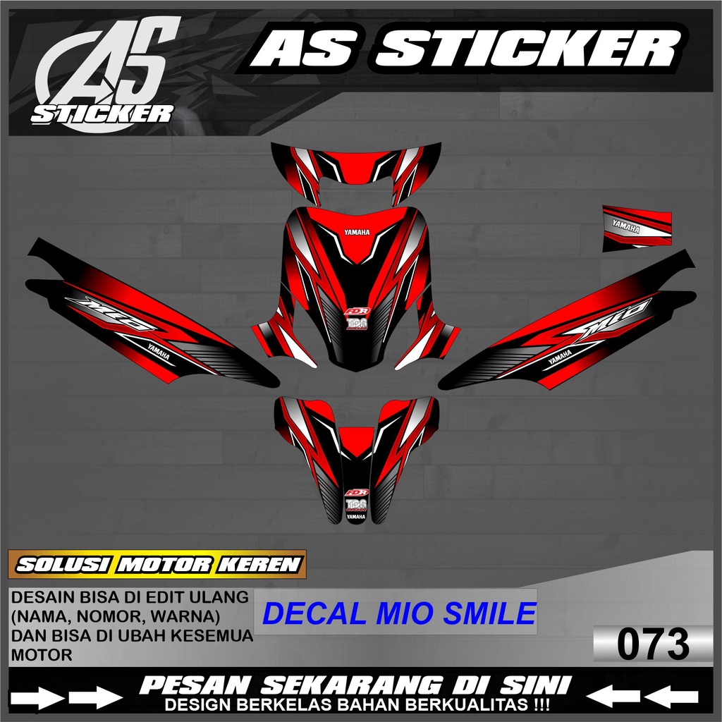 073 Decal Custom Mio Sporty - Decal Mio Sporty Full Body