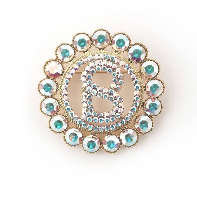 Sara Brooch Buttonscarves Gold