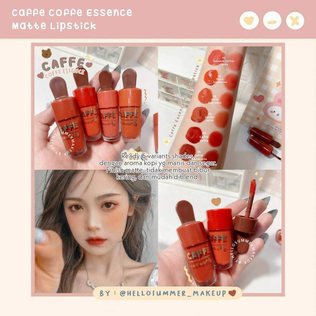 Caffe Coffe Essence Matte Lipstick