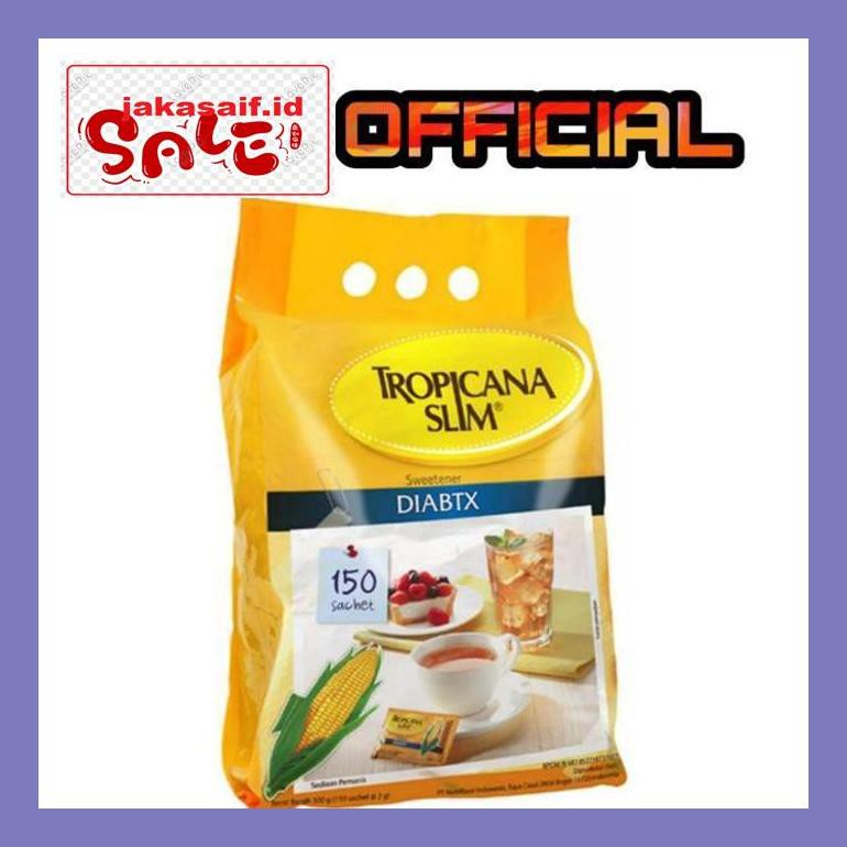 

504Sbu Tropicana Slim Sweetener Diabtx 150 Sachet Bud0Mb