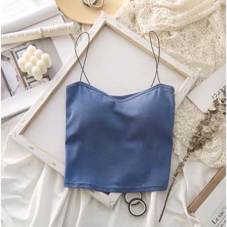 [TOYOU SHOP L12] TANKTOP BRA WITH CUP | BH SINGLET WANITA | ATASAN WANITA| BAHAN HALUS | PAKAIAN DALAM WANITA | FASHION WANITA