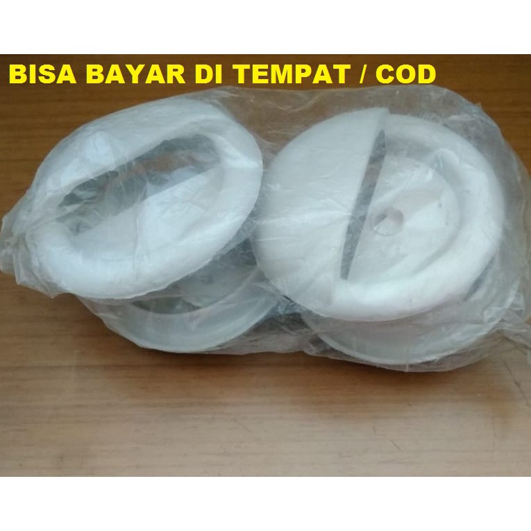 TARIKAN PINTU PVC PLASTIK KAMAR MANDI  / HANDLE  PINTU KAMAR MANDI / HANDEL PUTIH
