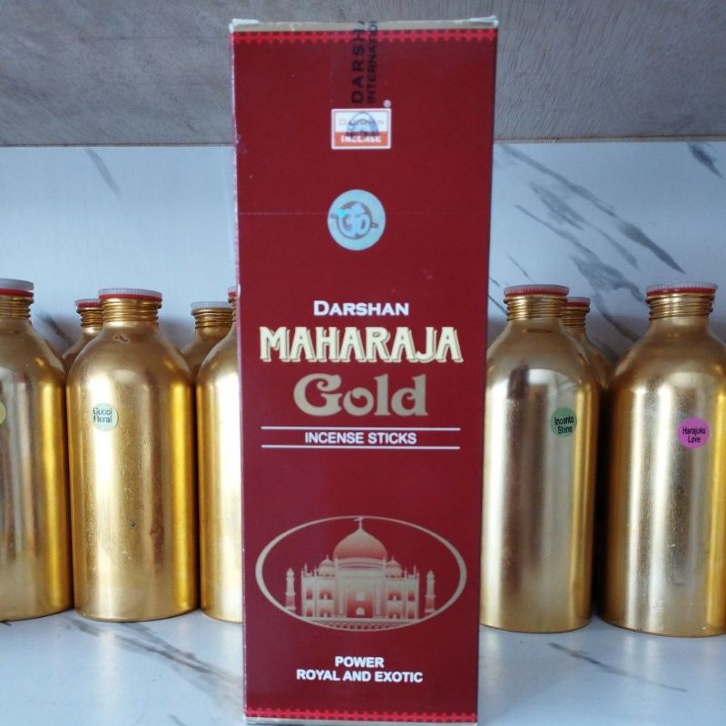 Bakhour Incense stick Darshan Maharaja Gold
