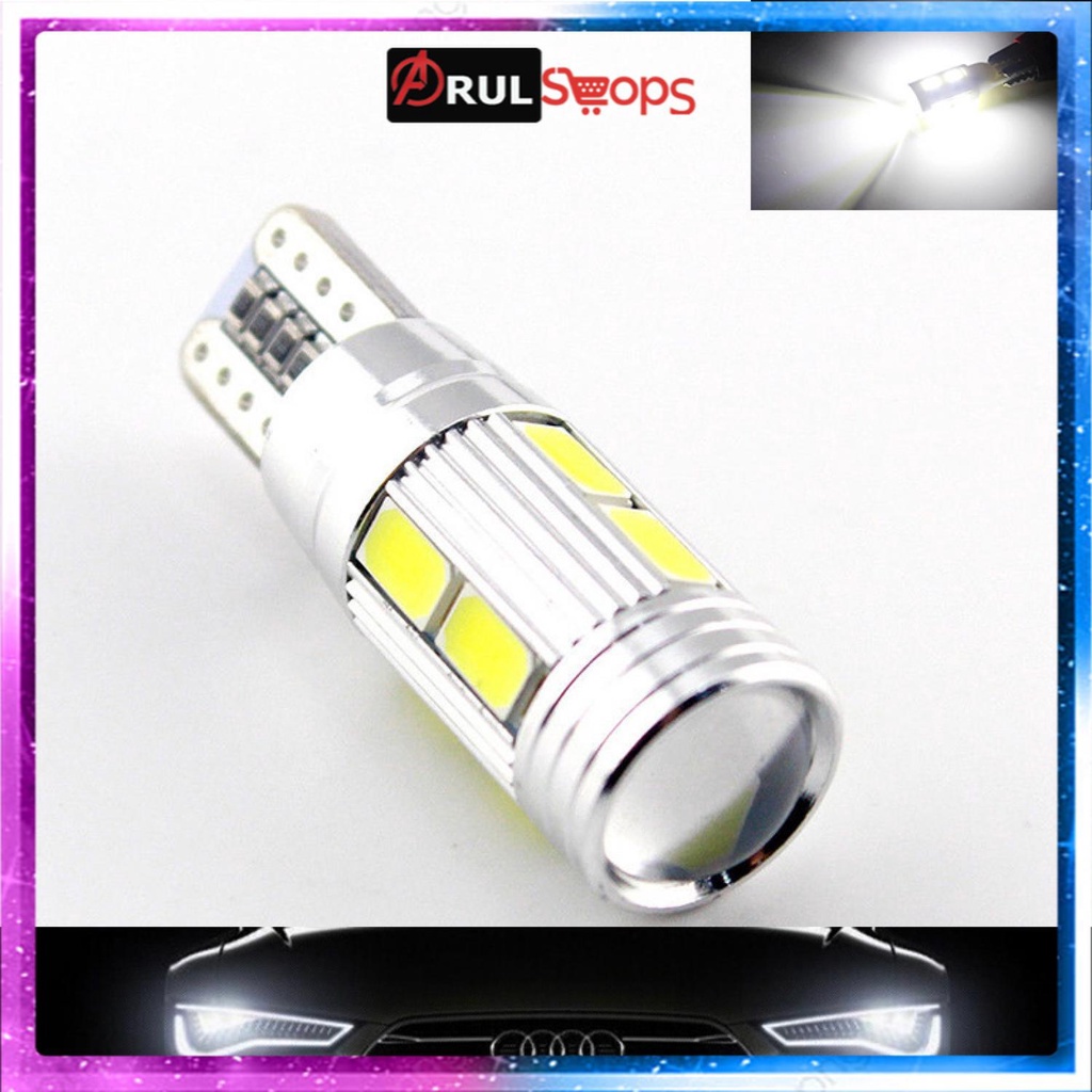MaxGTRS Lampu Fog Light Mobil LED H3 T10 SMD 5630 2PCS