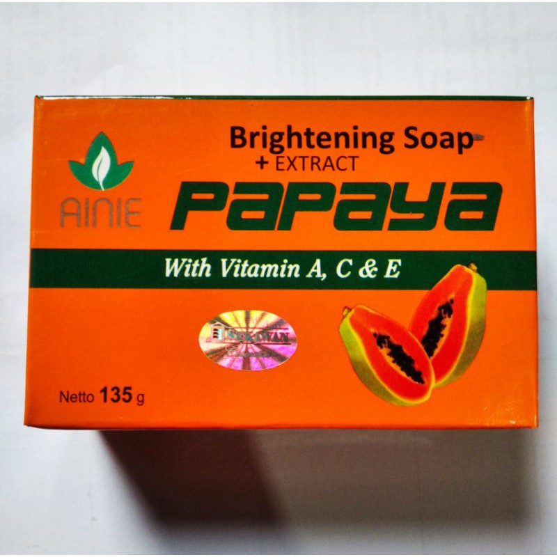 Sabun Papaya Ainie Pepaya 135 Gram