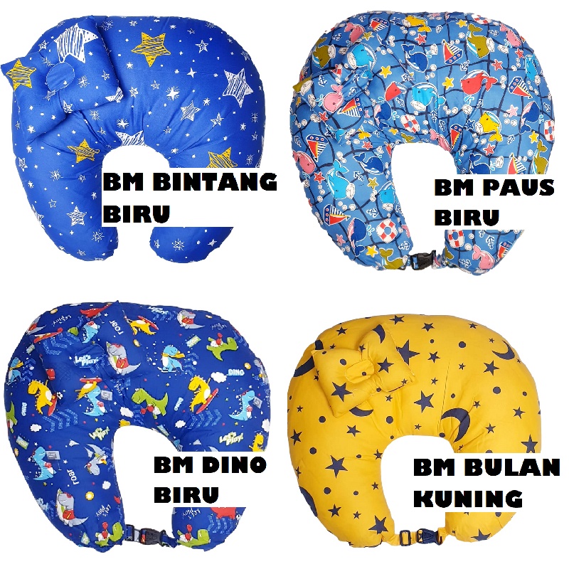 MOMS_ Bantal menyusui / Nursing Pillow Flower SNI FREE BANTAL LENGAN