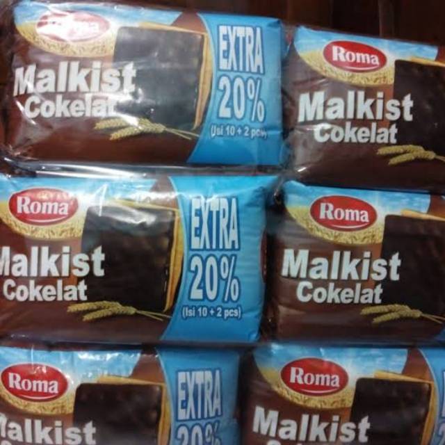 

BISKUIT ROMA MALKIST COKLAT EXTRA 20% (10+2)