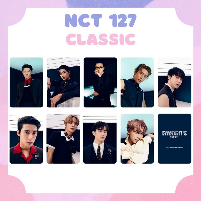 [NCT 127] PHOTOCARD NCT 127 FAVORITE TAEYONG TAEIL JOHNNY YUTA DOYOUNG JAEHYUN JUNGWOO MARK HAECHAN ‼️BACA DESKRIPSI ‼️