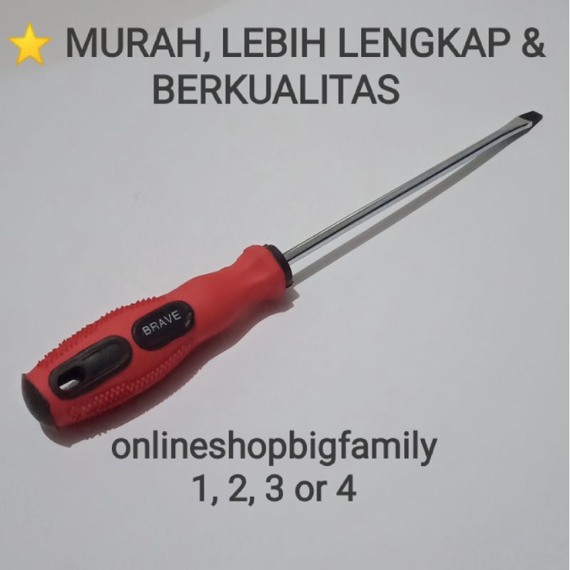 OBENG MIN PANJANG 14 CM