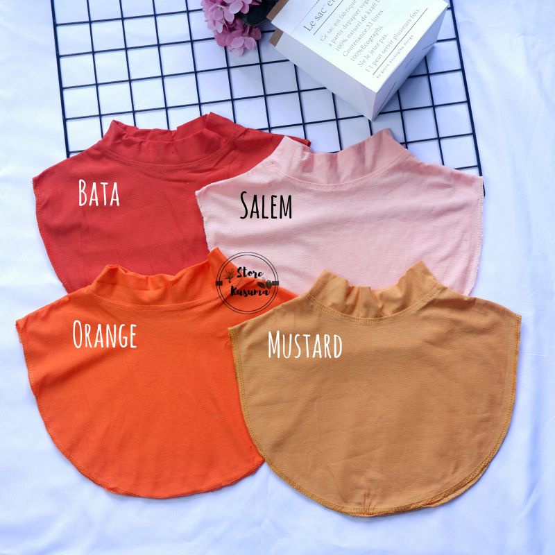 Manset Leher Bahan Kaos pe/Manset Penutup Leher bahan kaos rayon pe