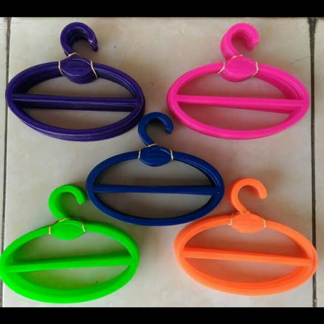 Jual Hanger Jilbab Oval Biji Shopee Indonesia