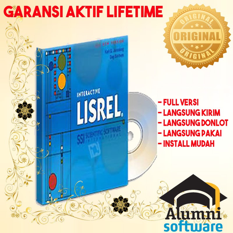 [FULL VERSION] LISREL Software Statistik LIFETIME - GARANSI AKTIVASI