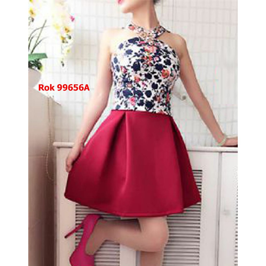 9965 rok # rok fashion / bawahan scuba fashion / rok mekar