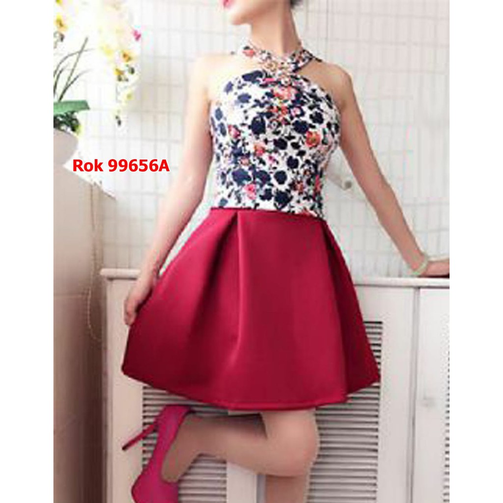 9965 rok # rok fashion / bawahan scuba fashion / rok mekar