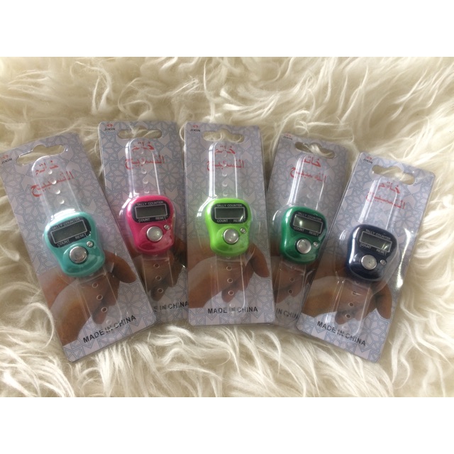 Cincin Tasbih Jari Digital Counter Satuan