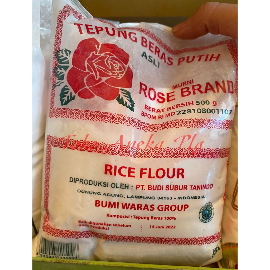 

Promo Tepung Beras Rose Brand 500 gr