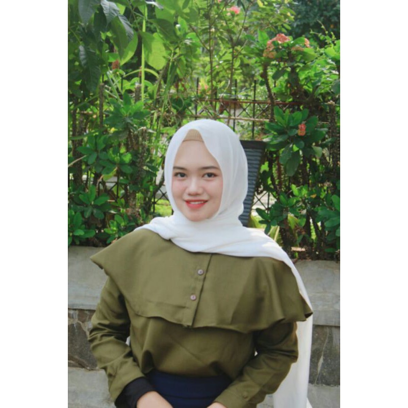 Baju Blouse wanita / NIKI BLOUSE / Army