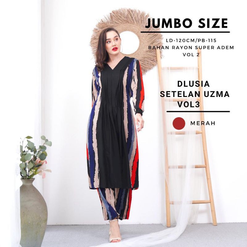 Setelan Arab Uzma Vol 3 Jumbo By Dlusia