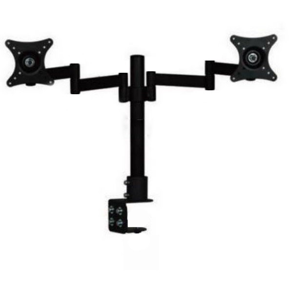 Grab medan DSupport Table Mount Dual Arm TV Bracket 100x100 Pitch 15-27 Inch - XD50