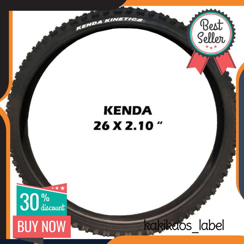 Kenda Kinetic Ban Luar Sepeda MTB 26x2.10 inch Kembang Besar