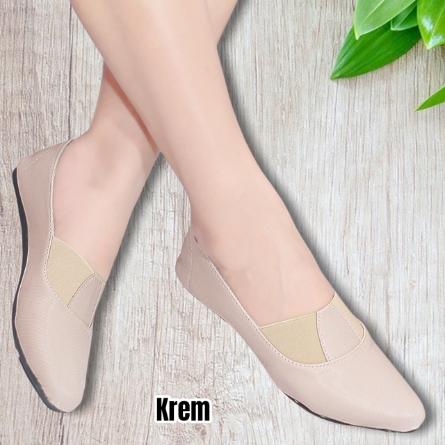 Milicca sepatu flat shoes wanita dalleya