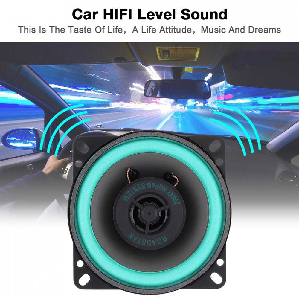 Speaker Subwoofer Mobil HiFi 4 Inch 100W 1 PCS - VO-402 TitanGadget
