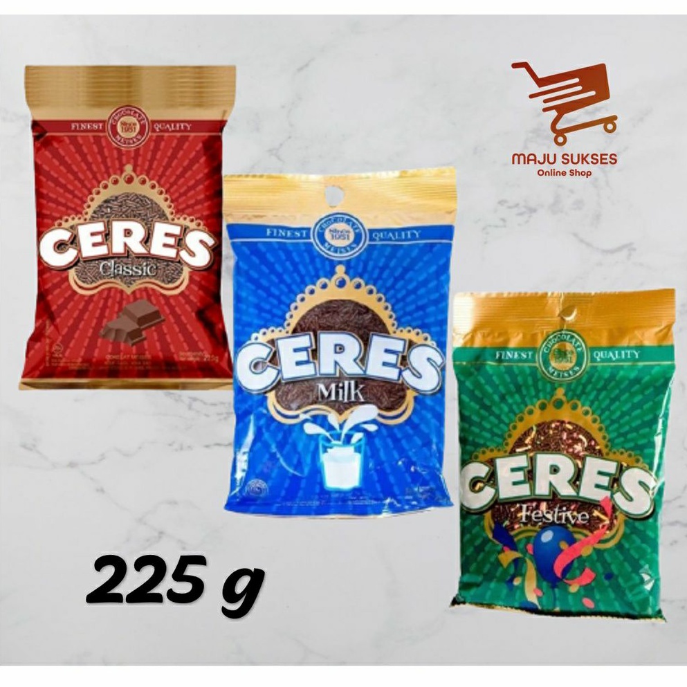 

Meises Ceres Hagelslag Cokelat 225g