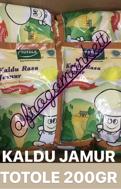 Kaldu Rasa Jamur Totole (Mushroom Bouillon)