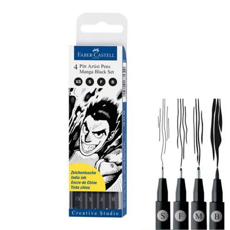 

Faber-Castell | PAP Manga Black Set