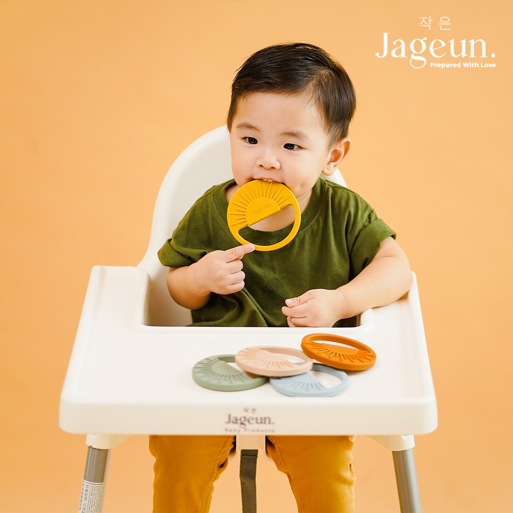 JAGEUN Premium Silicone Baby Sun Teether | Gigitan Bayi Matahari