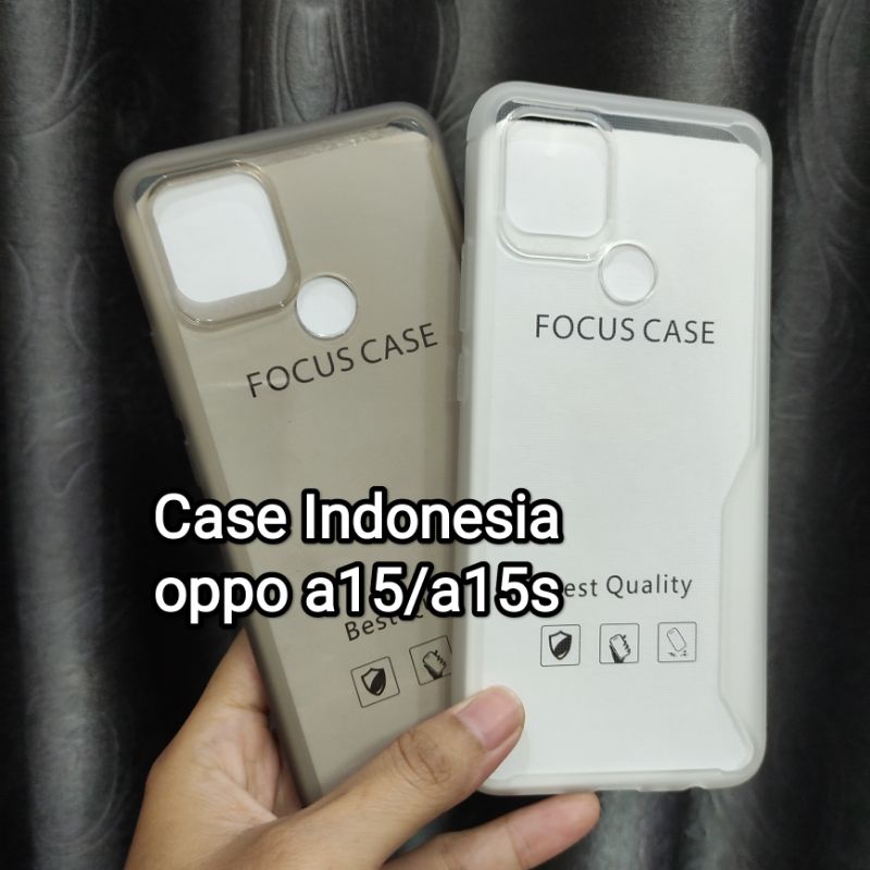 Soft Case Silikon Focus Case Transparan Ippo A52 Oppo A92 Oppo A15 Oppo A15S TEBAL