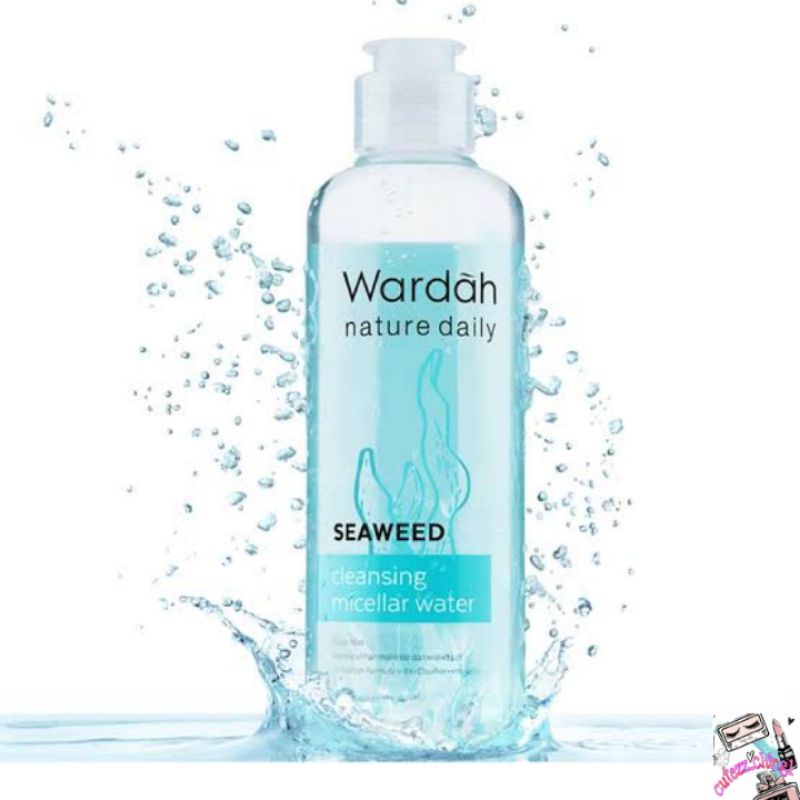 ☃Cutezz_Ching1☃Wardah Nature Daily Seaweed Cleansing Micellar Water 240ml