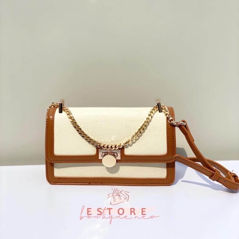 Pdr Gingham Shoulder Bag