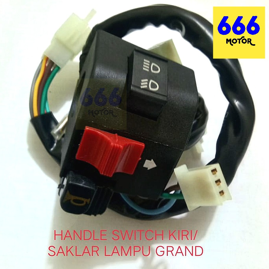 666MOTOR HOLDER SAKLAR KIRI LH HONDA GRAND