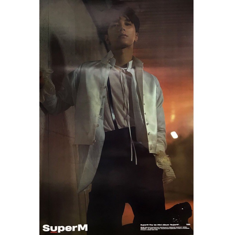 SuperM TEN Poster - SuperM 1st Mini Album