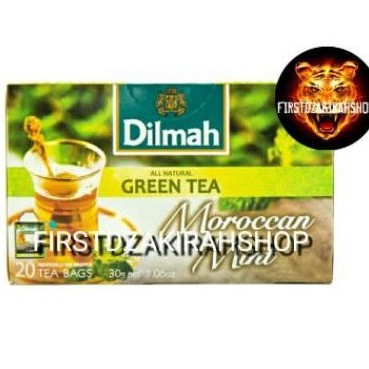 

Dilmah green tea moroccan mint 20x1.5gr