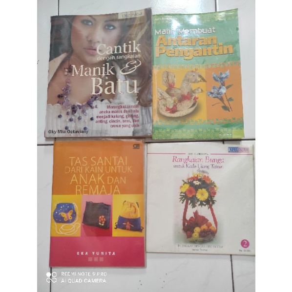 Buku craft hobi kerajinan tangan