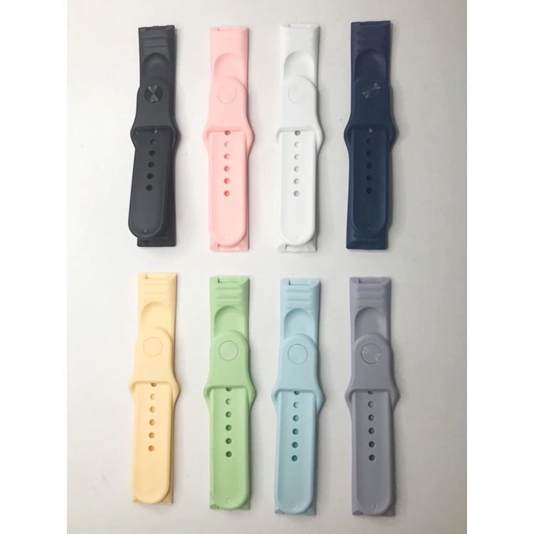 Strap Tali Jam Tangan Smartwatch Y68 D20 Macaron Silicone Strap Watchband