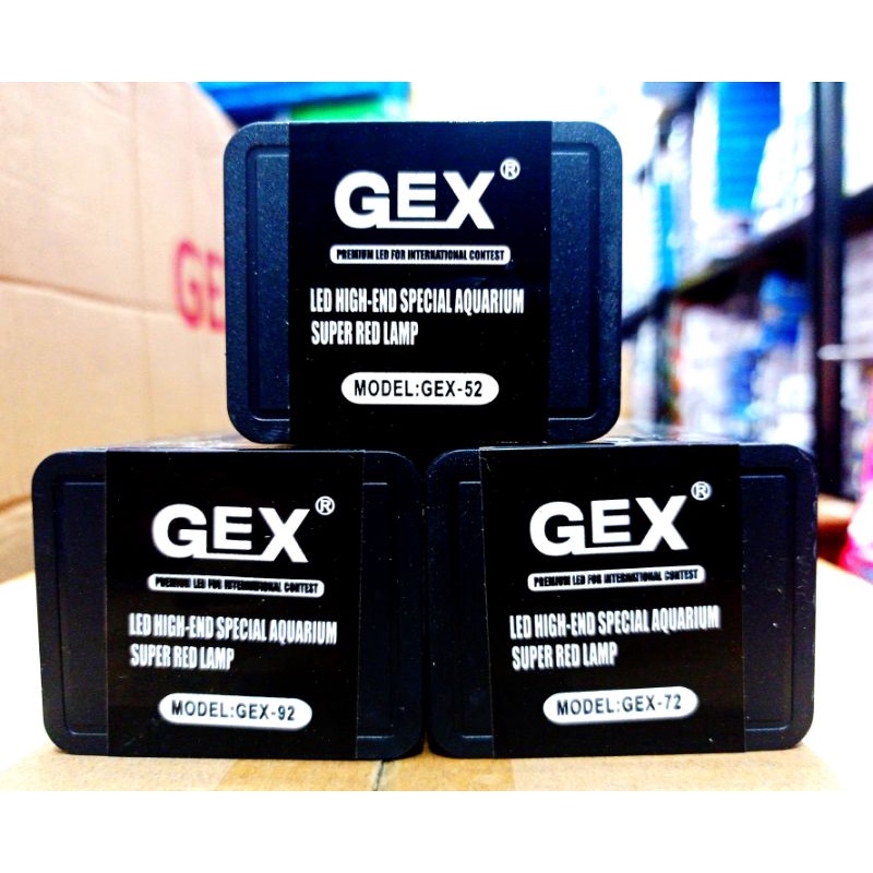 PROMO Lampu Aquarium LED Tanning Arwana GEX T8-52, T8-72, T8-92