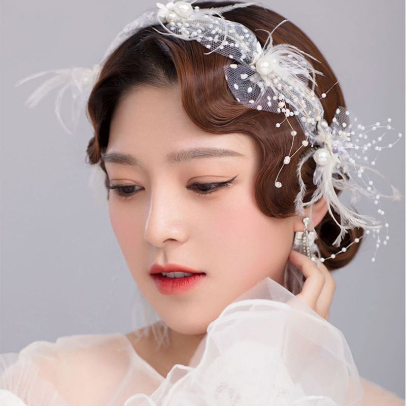 Retro hair bangs poni model cheongsam chinese oriental hair clip