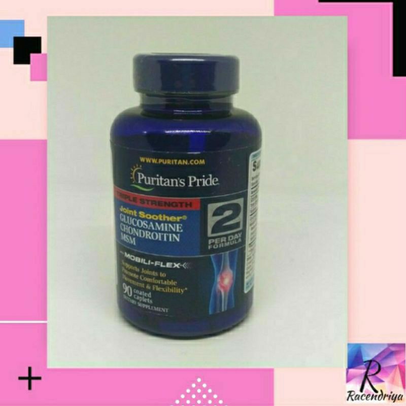 Puritan's Pride Triple Strength Glucosamine - 100% Ori