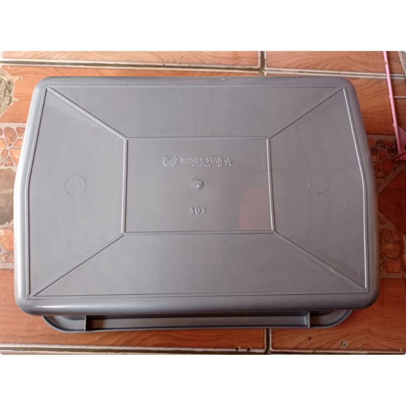 Bak pasir kucing size L - Litter box tempat pup kucing