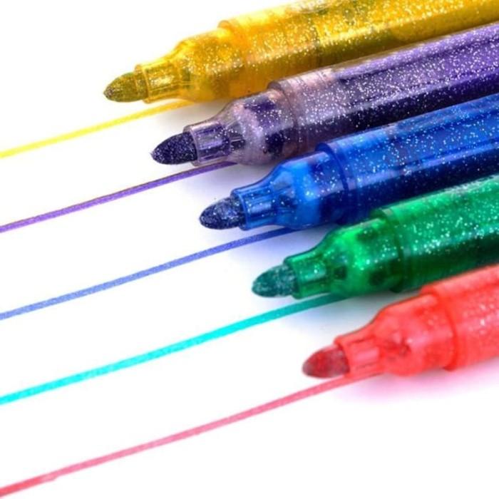 

Glitter Marker Pen (5pcs)