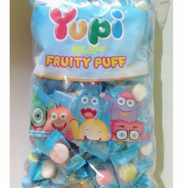 

YUPI FRUITY PUFF LOSS ±500g MURAH